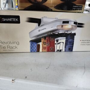 Smartek rotating tie rack and or belt rack